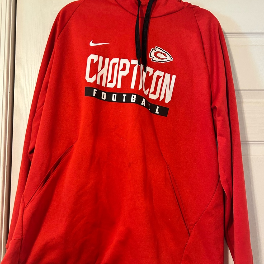 Nike Red Chopticon Football Pullover